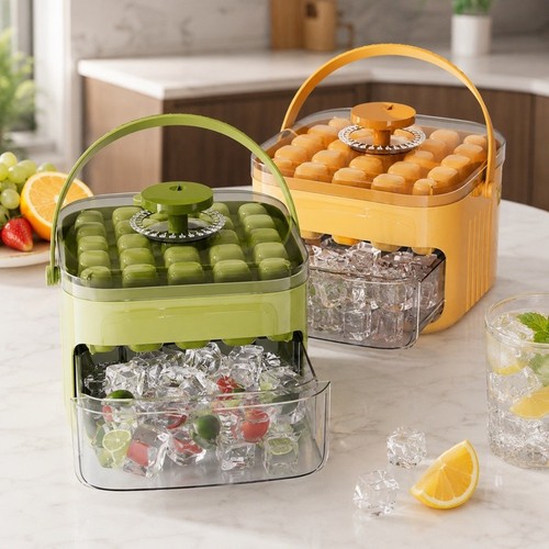 Cube ice maker tray double - ice,