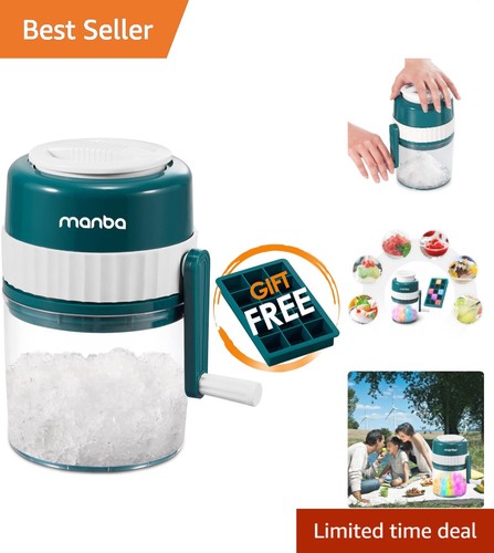 Litre slush snow cone - snow,