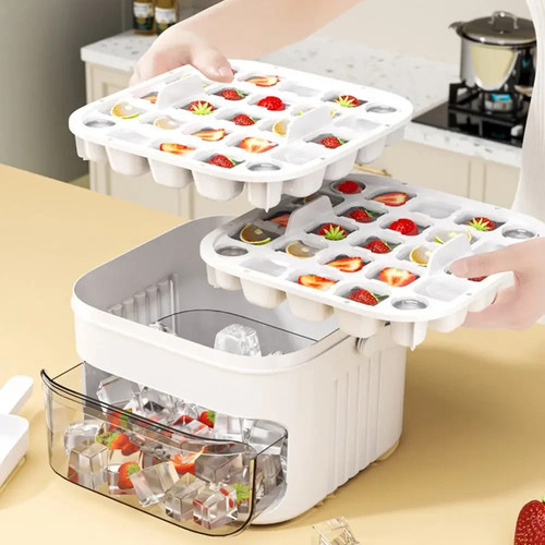 Cube ice maker - maker, with