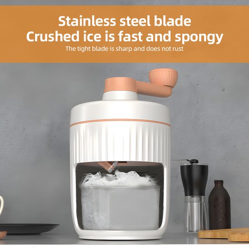 Shaved ice machine hand - ice,