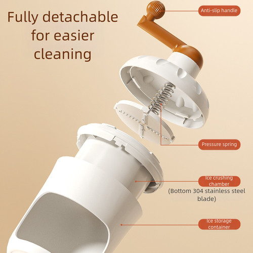 Manual ice shaver machine with - manual,