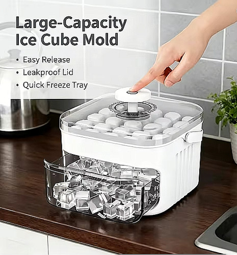 Portable ice maker - ice,