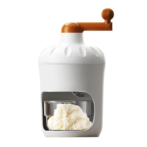 Hand crank ice shaver machine - crank,