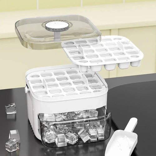 Cube ice maker tray with - 50,